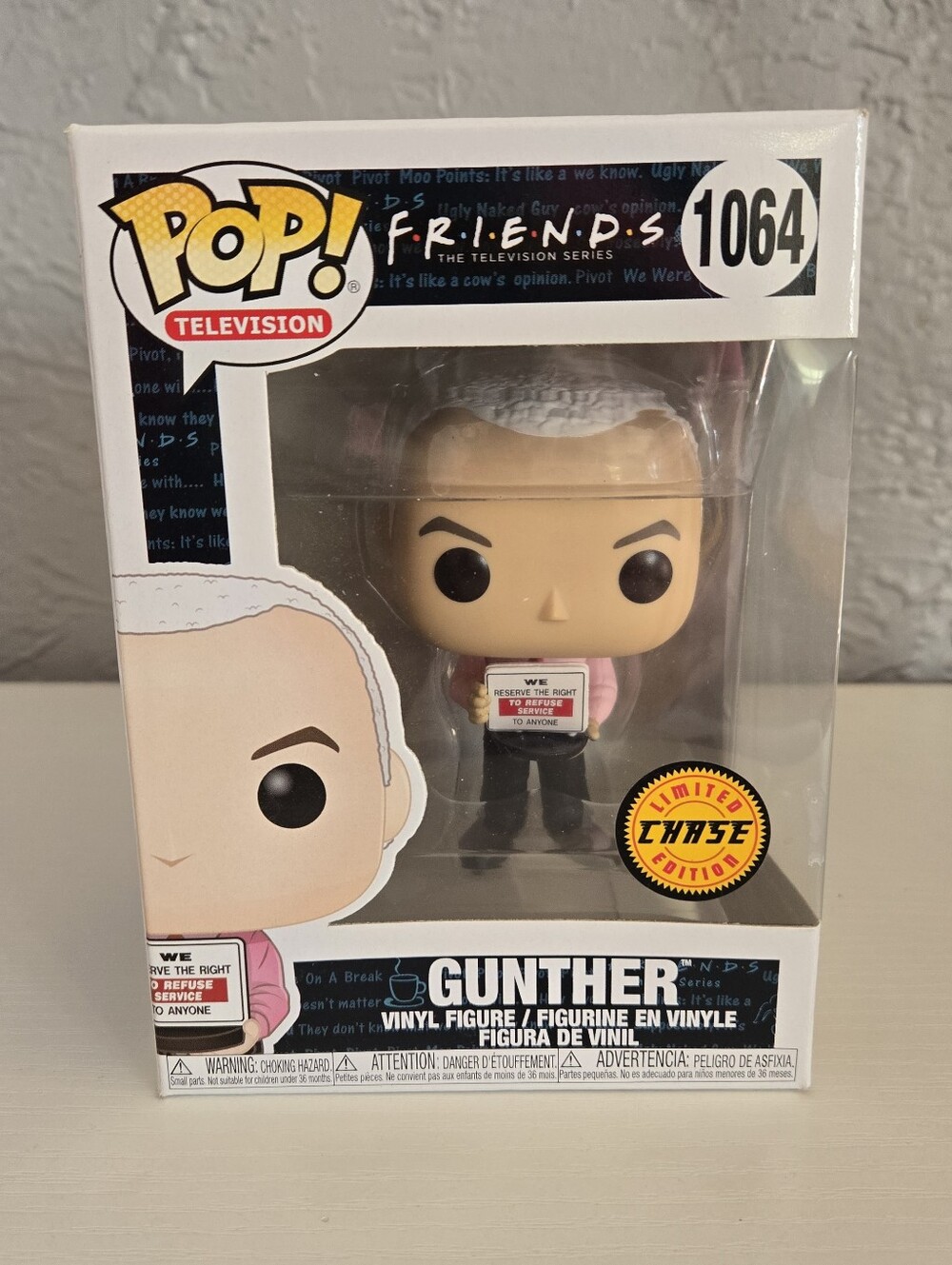 Funko Pop Friends Gunther Chase 1064